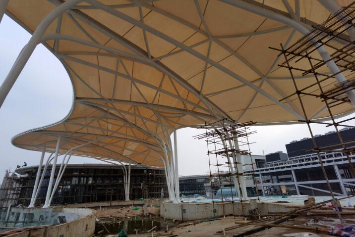 佛山張拉膜結構屋頂工程