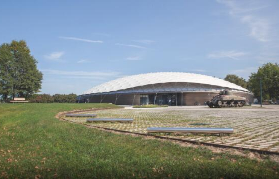 膜結(jié)構(gòu)穹頂，荷蘭自由博物館